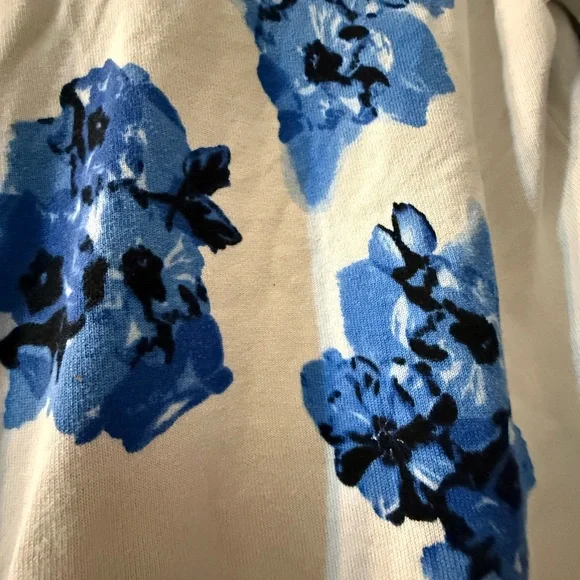 Hannah Blue Floral Cardigan - Picture 6 of 8